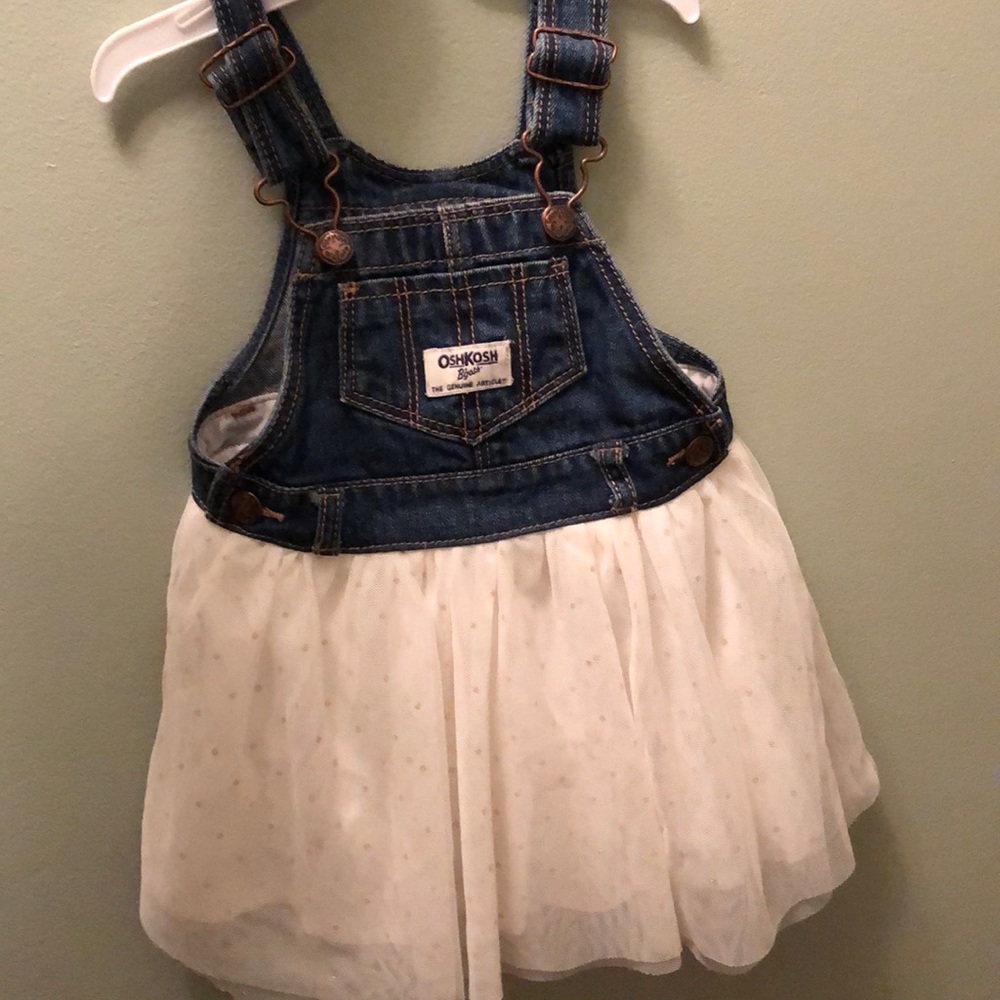 Oshkosh tutu overall dress